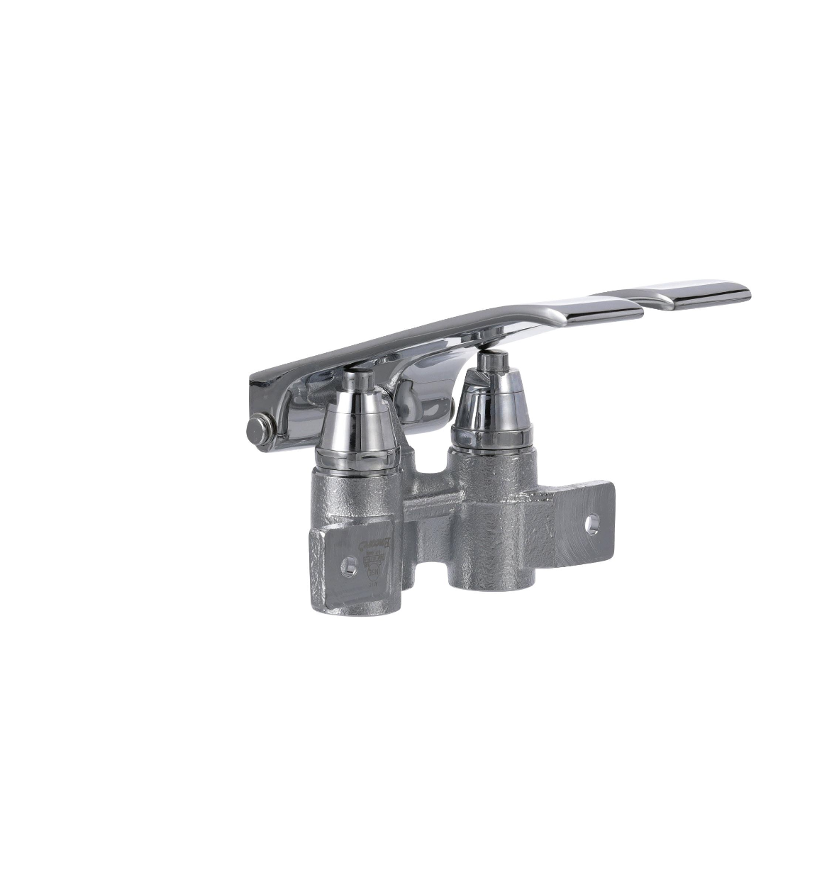 Encore® Knee Valve with Dual Pedal and Rough Chrome Valve Body