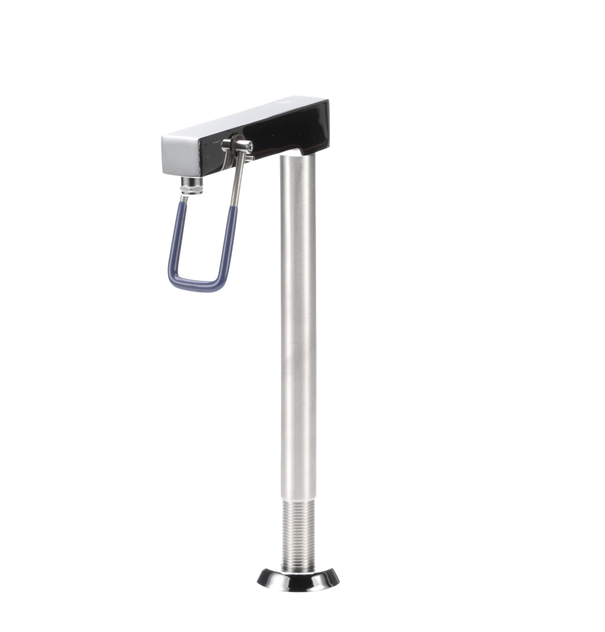 Encore® Glass Filler, Deck Mount with 8" Riser, 1/2" NPSM and Polished Chrome Plated Brass Finish