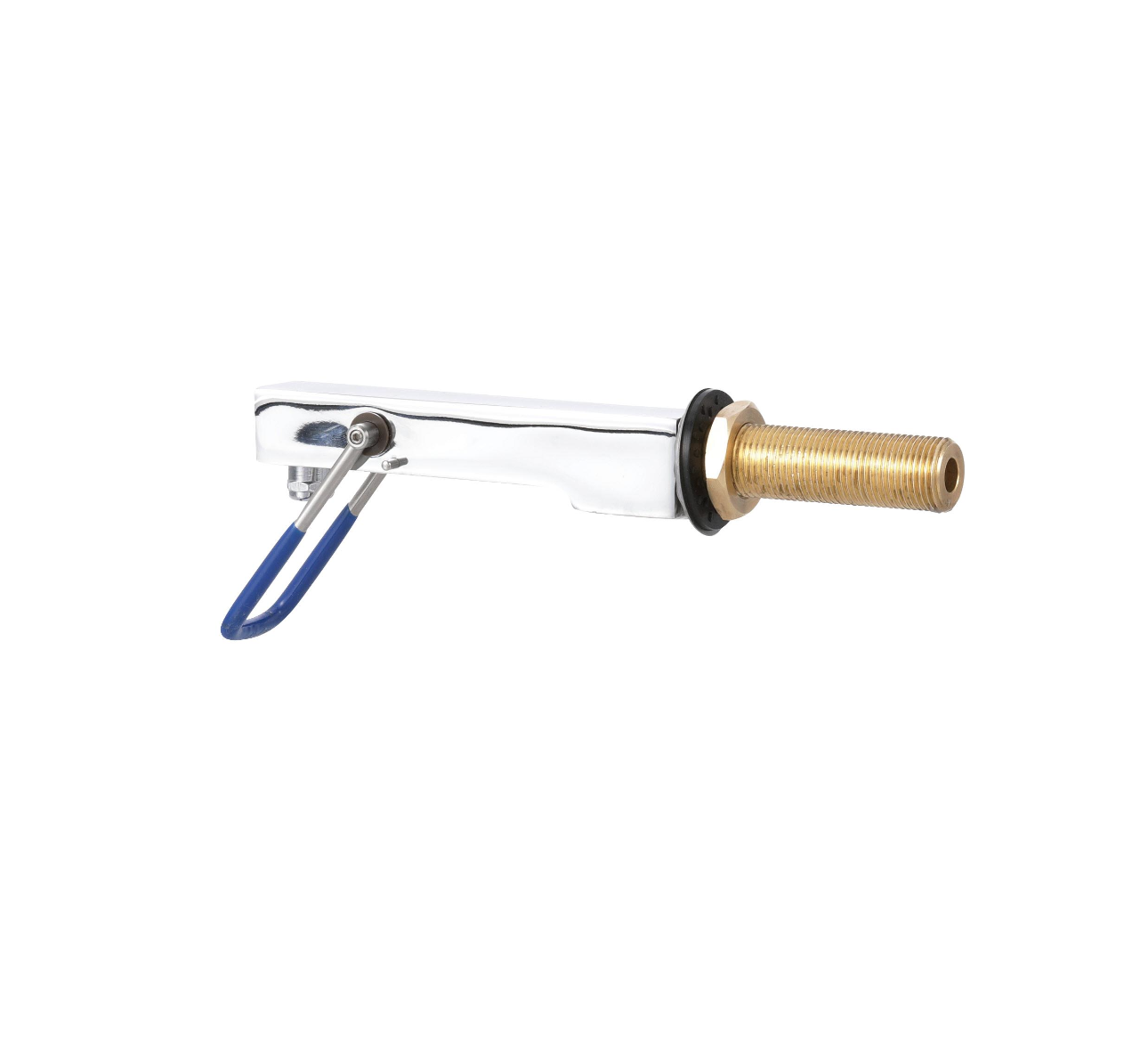 Encore® Glass Filler, Deck Mount with 8" Riser, 1/2" NPT and Polished Chrome Plated Brass Finish