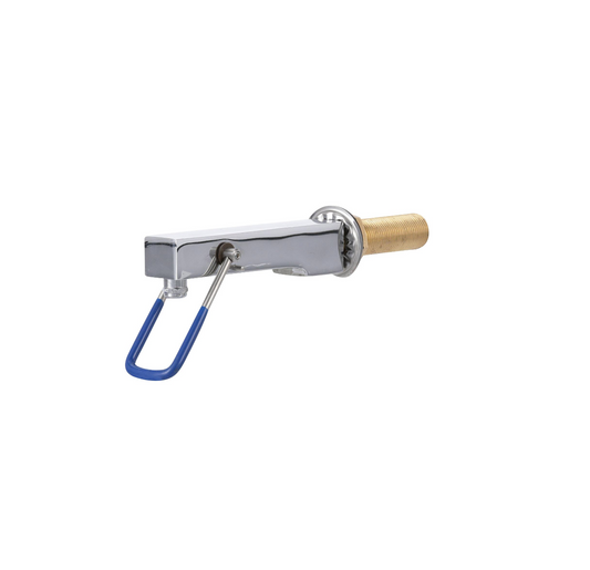 Encore® Glass Filler, Deck Mount with 8" Riser, 1/2" NPT and Polished Chrome Plated Brass Finish