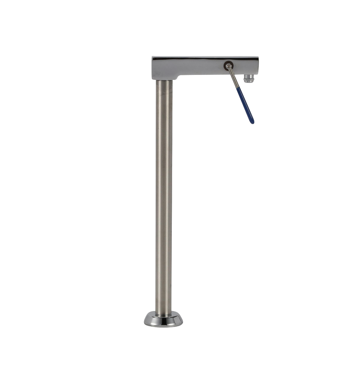 Encore® Glass Filler, Deck Mount with 12" Riser, 1/2" NPT and Polished Chrome Plated Brass Finish