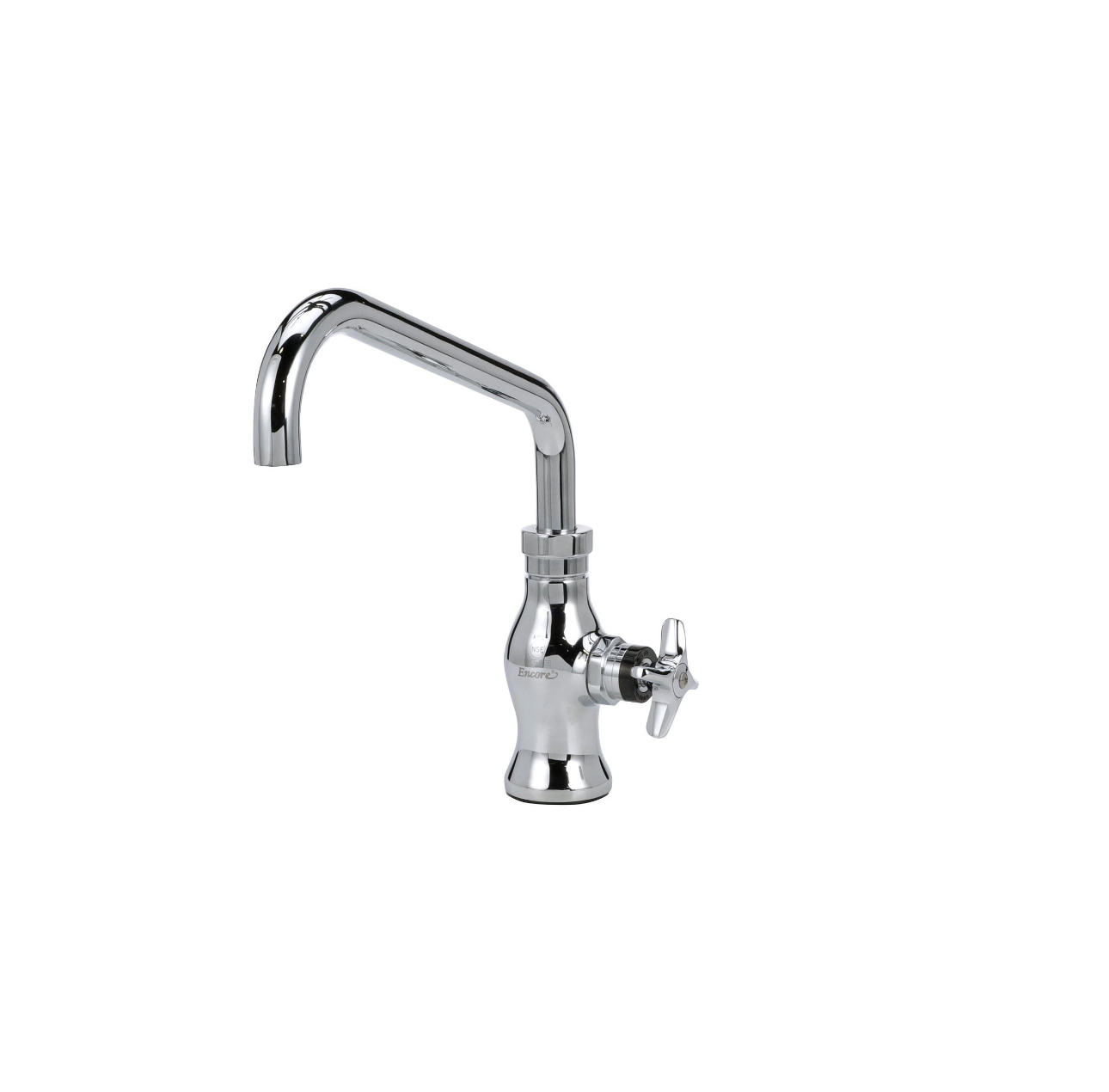 Encore® Quik-fil™ High Volume Single Deck Mount Faucet with 10" Swing Spout