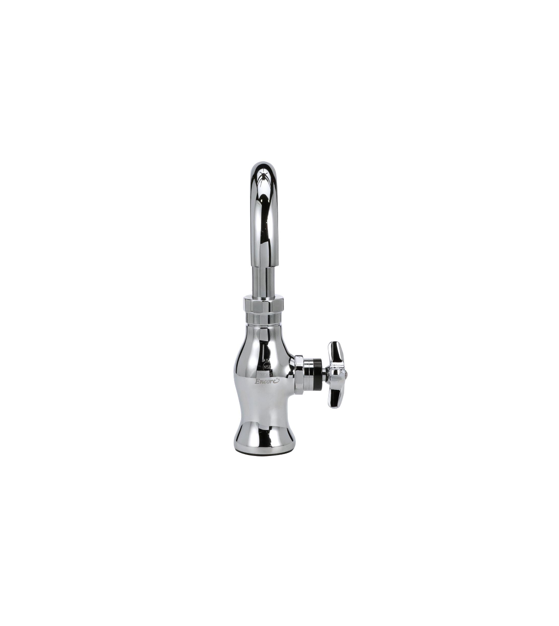 Encore® Quik-fil™ High Volume Single Deck Mount Faucet with 10" Swing Spout