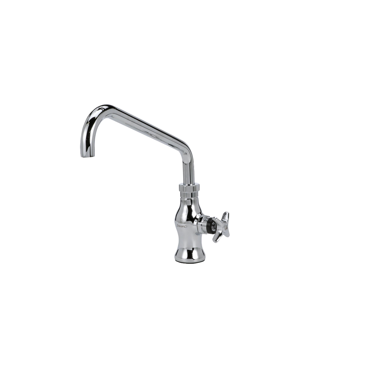 Encore® Quik-fil™ High Volume Single Deck Mount Faucet with 12" Swing Spout