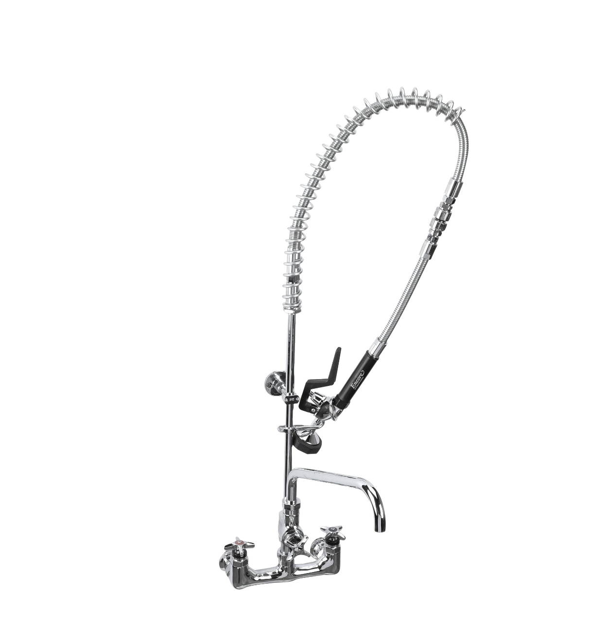Encore® Quik-fil™ 8" OC Wall Mount 3/4" High Volume Pre-rinse with 18" Add on Faucet