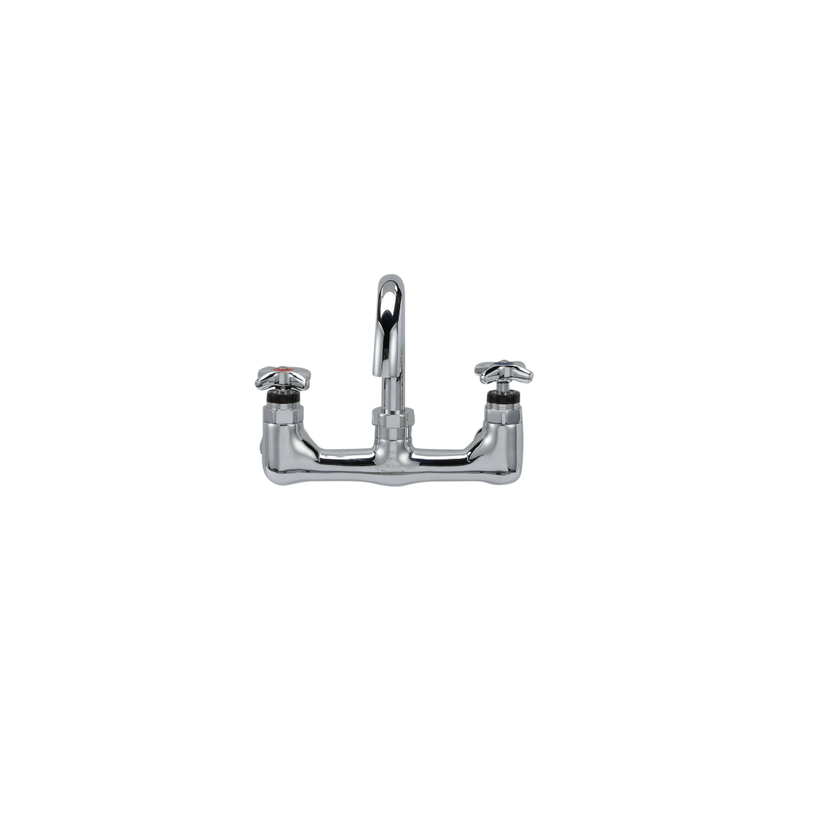 Encore® Quik-fil™ 8" OC Wall Mount 3/4" High Volume Faucet with Mounting Kit and 12" Spout