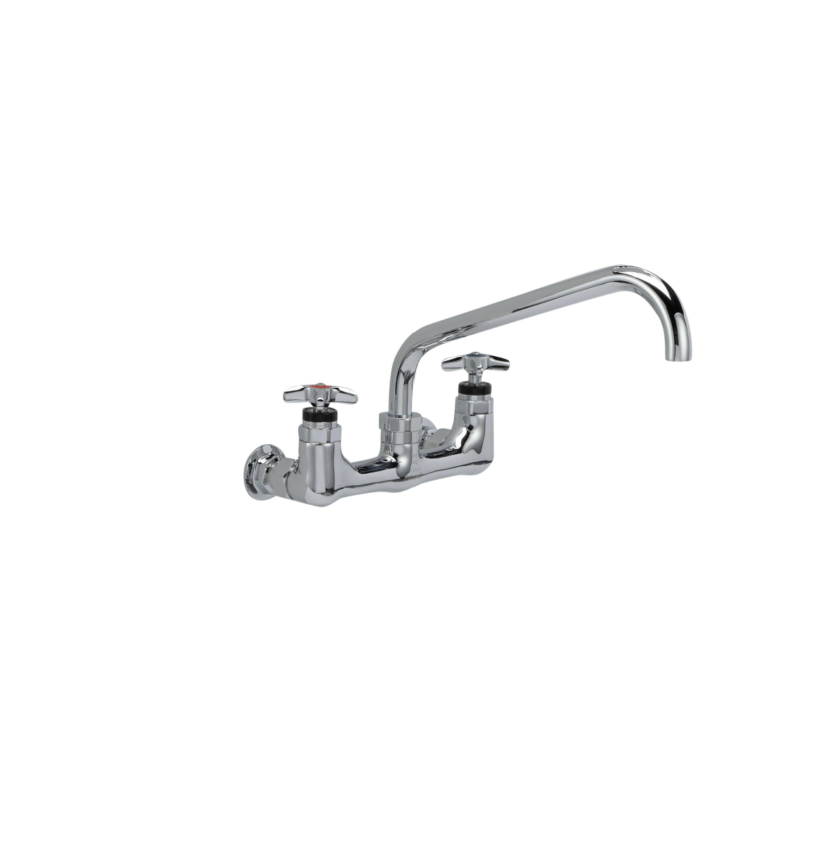 Encore® Quik-fil™ 8" OC Wall Mount 3/4" High Volume Faucet with Mounting Kit and 12" Spout