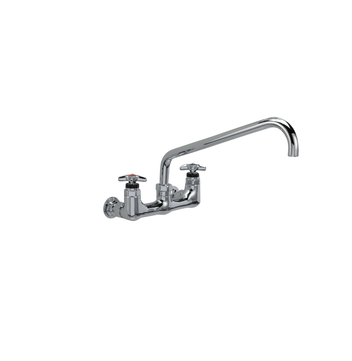 Encore® Quik-fil™ 8" OC Wall Mount 3/4" High Volume Faucet with 14" Spout