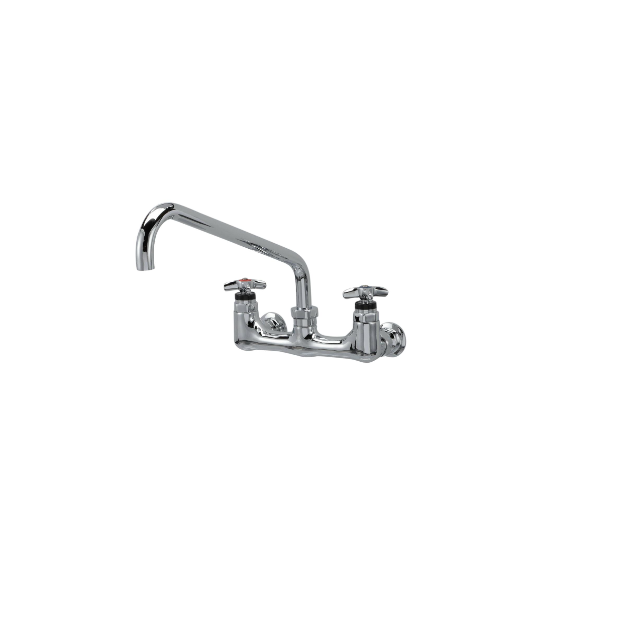 Encore® Quik-fil™ 8" OC Wall Mount 3/4" High Volume Faucet with 18" Spout