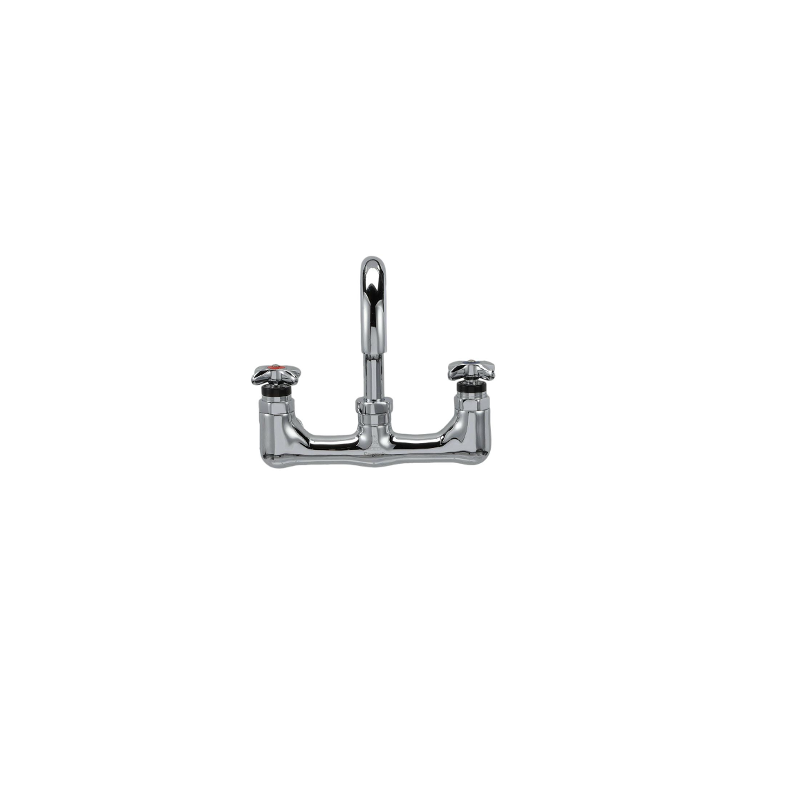 Encore® Quik-fil™ 8" OC Wall Mount 3/4" High Volume Faucet with 18" Spout