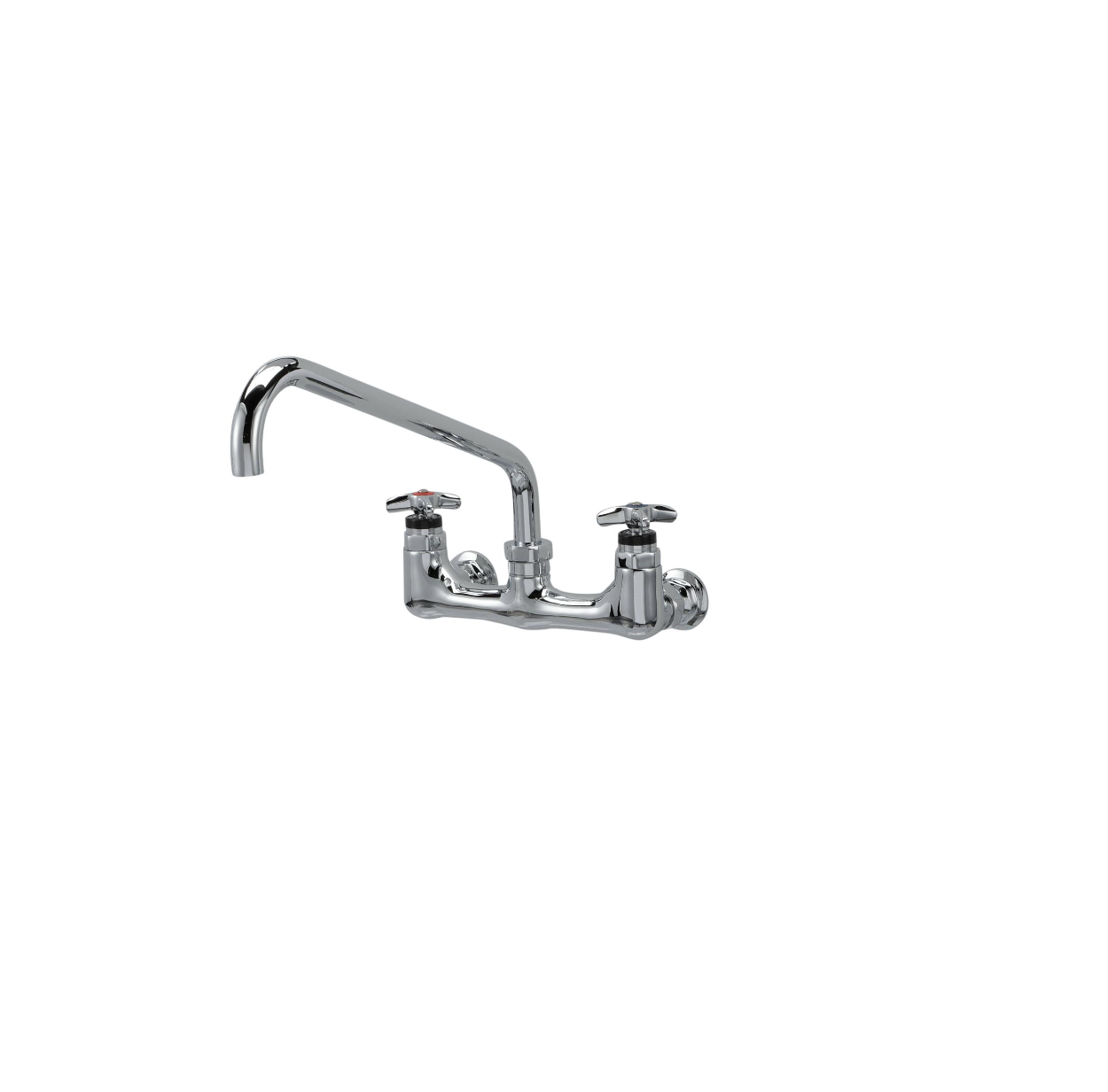 Encore® Quik-fil™ 8" OC Wall Mount 3/4" High Volume Faucet with 18" Spout