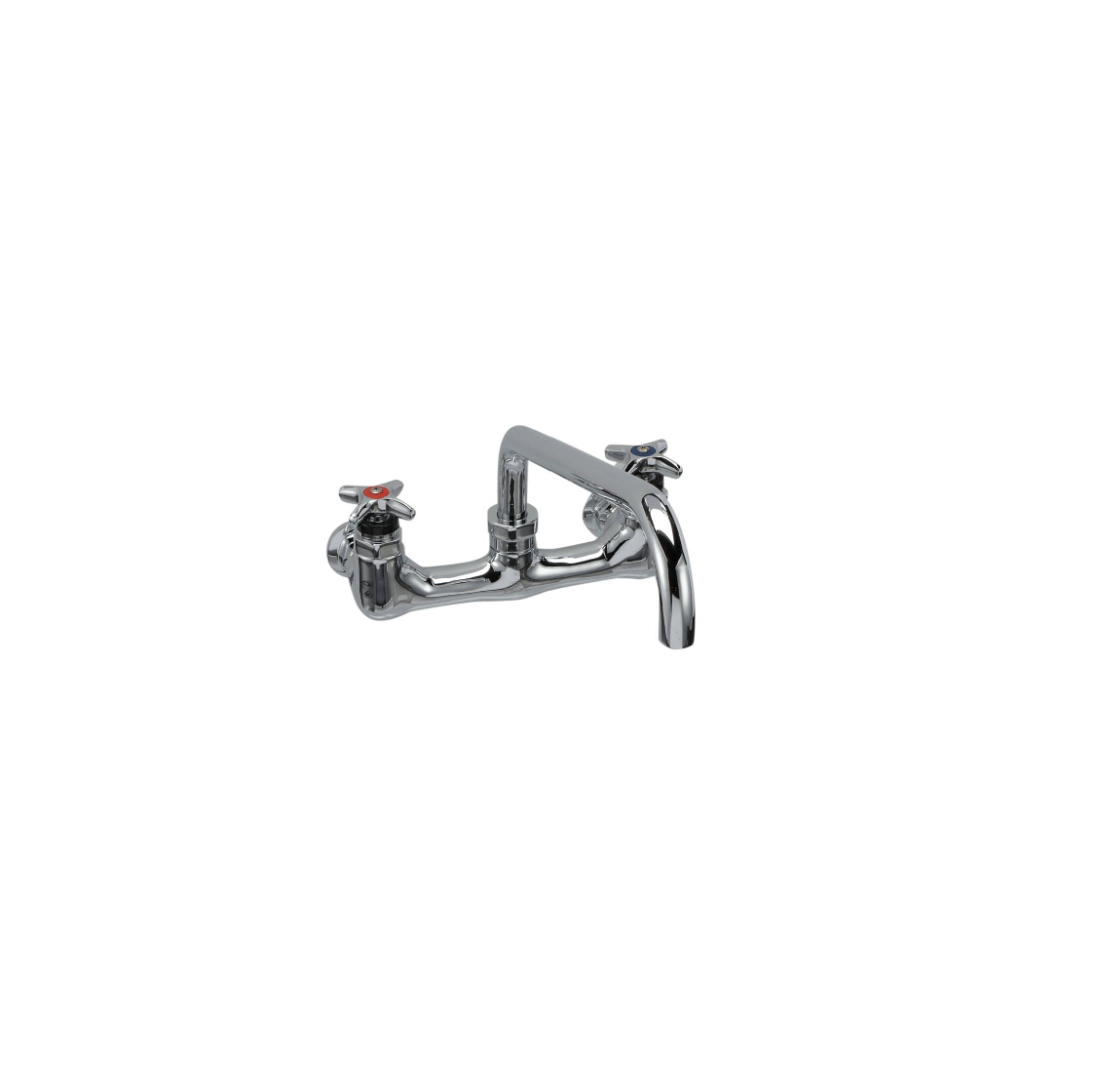 Encore® Quik-fil™ 8" OC Wall Mount 3/4" High Volume Faucet with 18" Spout