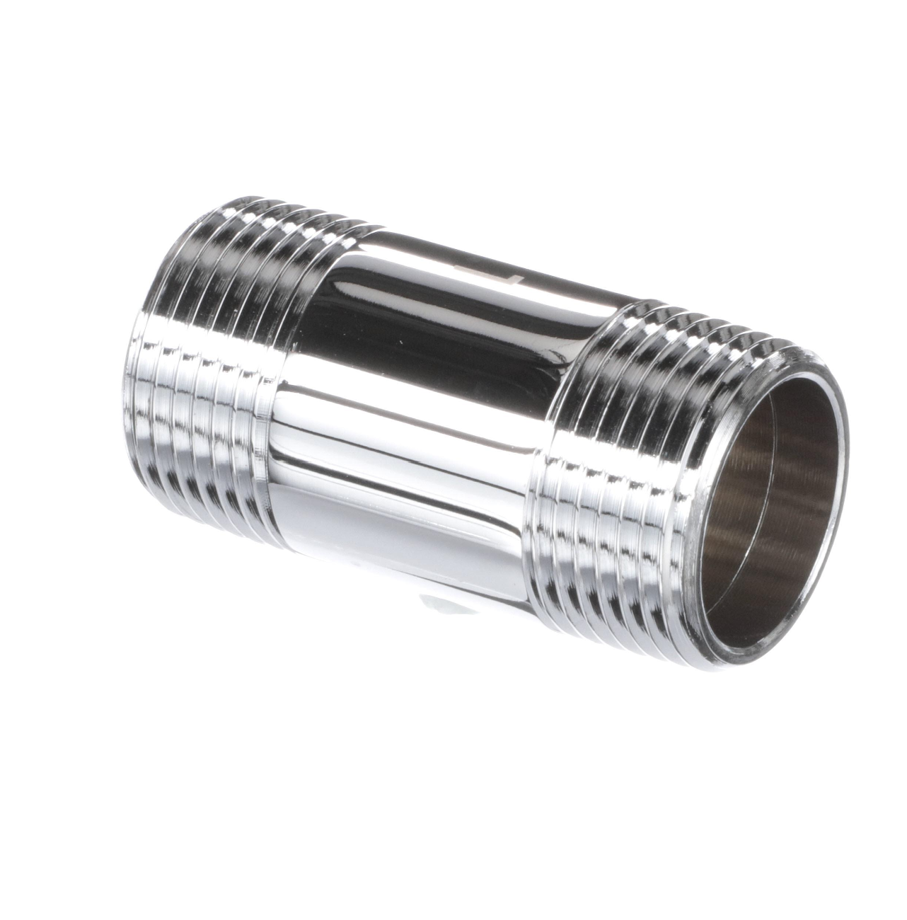 Nipple, 2" Long, Chrome Plated