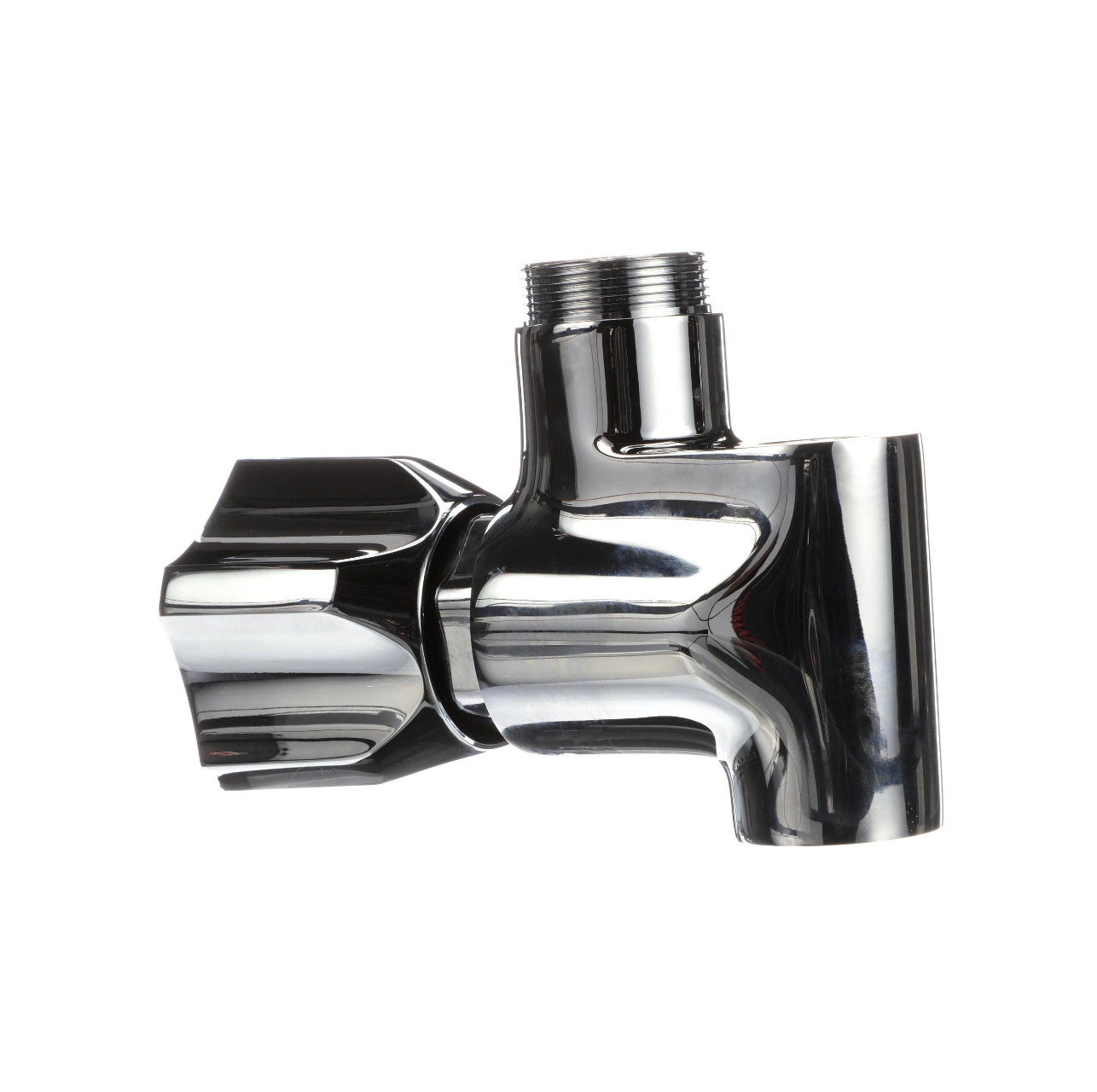 Encore Quik-fil™ 3/4" NPT Add-on Faucet Body Only Polished Chrome, Compression Valve, Cross Handle