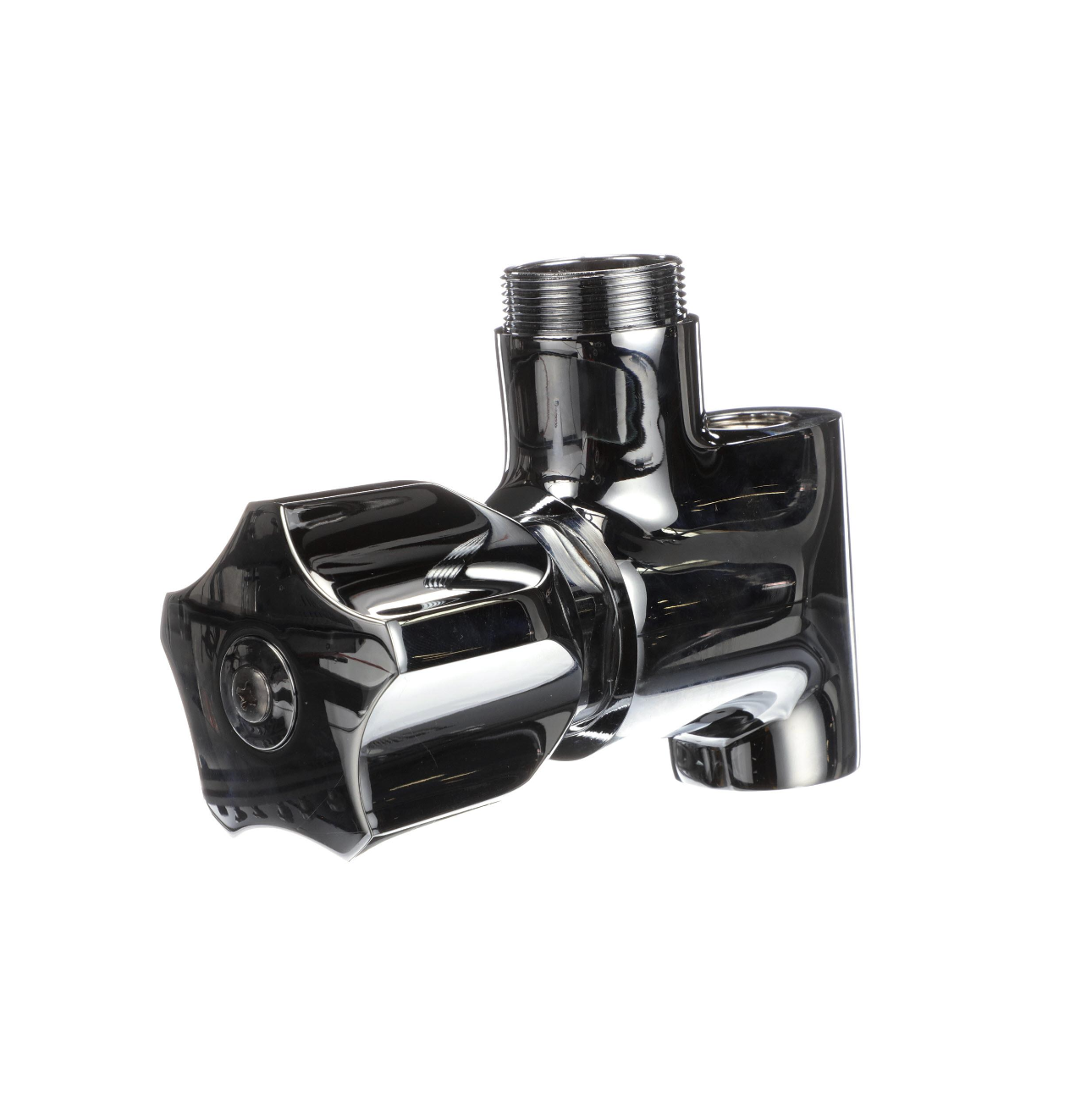 Encore Quik-fil™ 3/4" NPT Add-on Faucet Body Only Polished Chrome, Compression Valve, Cross Handle