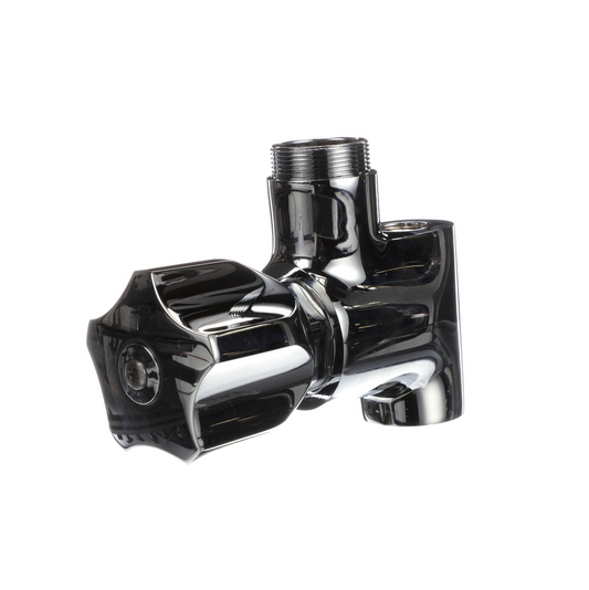 Encore Quik-fil™ 3/4" NPT Add-on Faucet Body Only Polished Chrome, Compression Valve, Cross Handle
