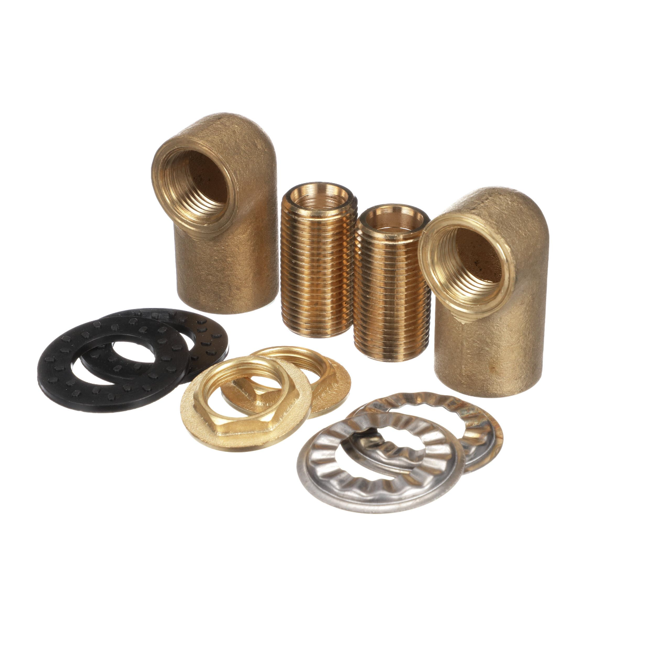 Wall Mount Faucet Mounting Kit for all 1/2" Wall or Splash Mount Faucets with Close Elbow