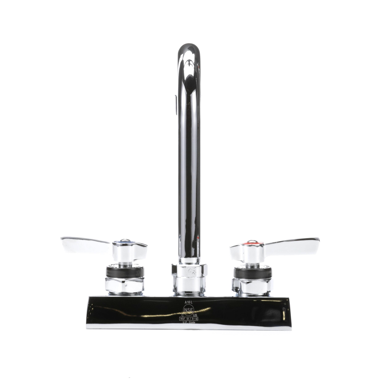 Encore 4" OC Deck Mount Faucet with 3-1/2" Rigid Gooseneck Spout