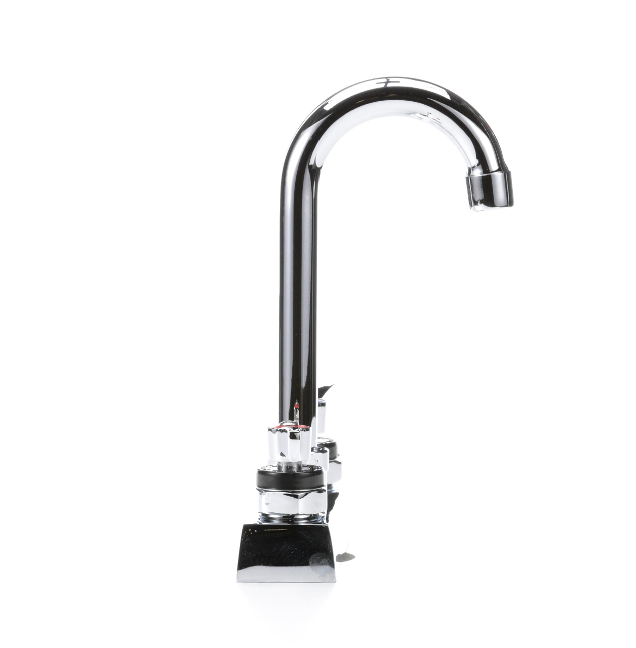 Encore 4" OC Deck Mount Faucet with 3-1/2" Rigid Gooseneck Spout