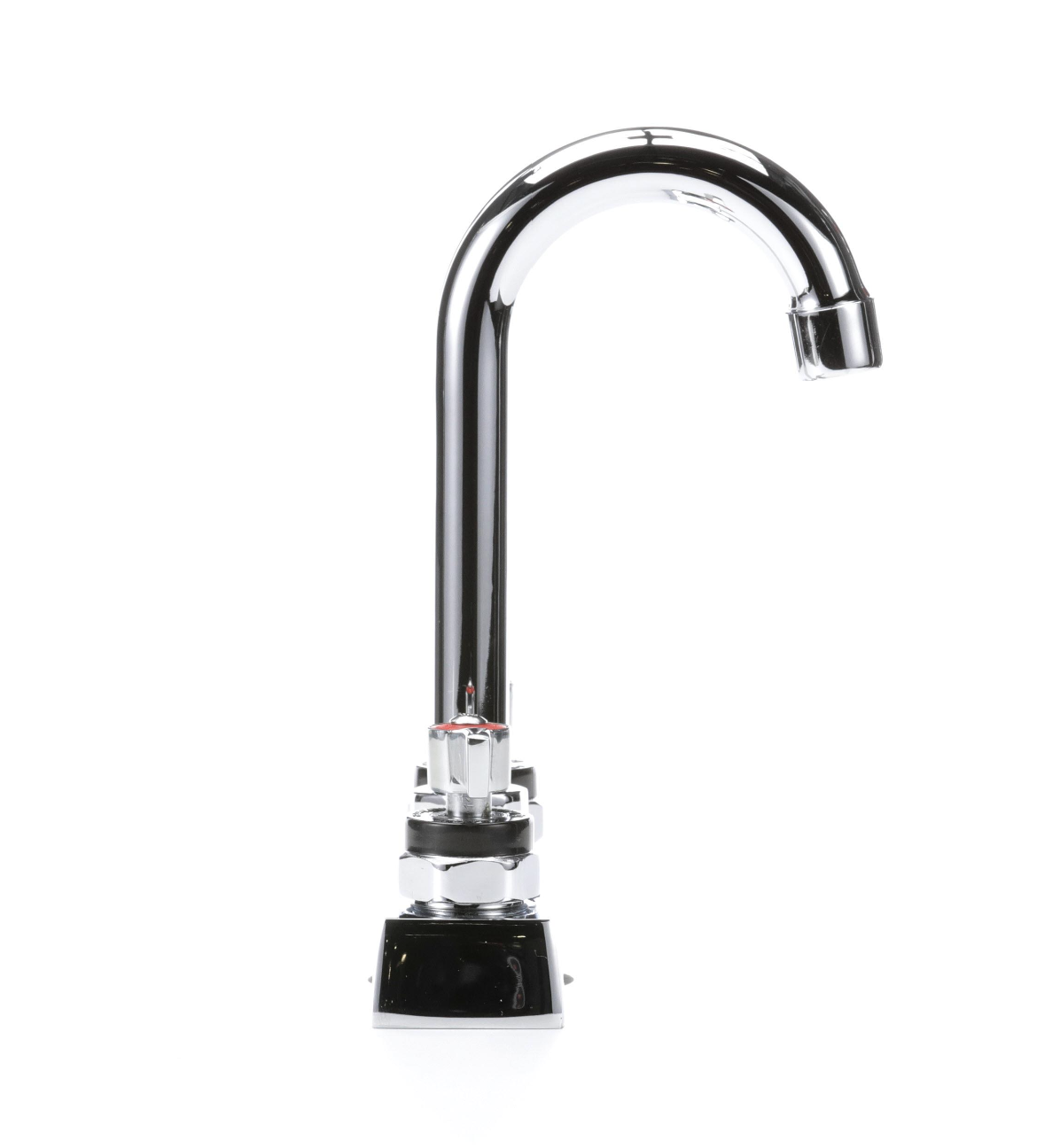 Encore 4" OC Deck Mount Faucet with 3-1/2" Swivel Gooseneck Spout and Lever Handles