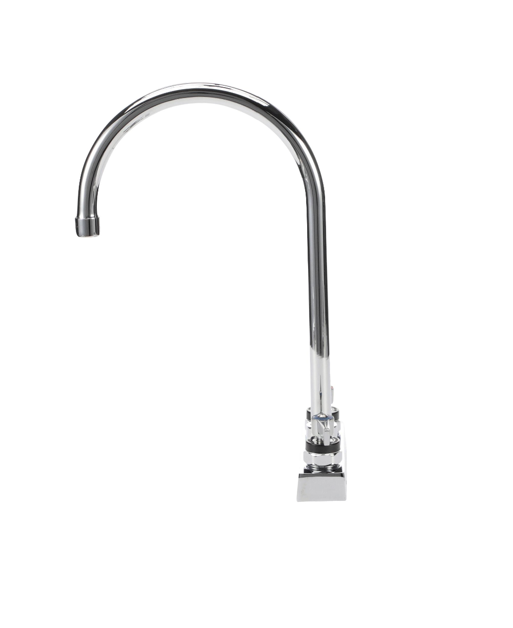 Encore 4" OC Deck Mount Faucet with 8-1/2" Swivel Gooseneck Spout, Lever Handles