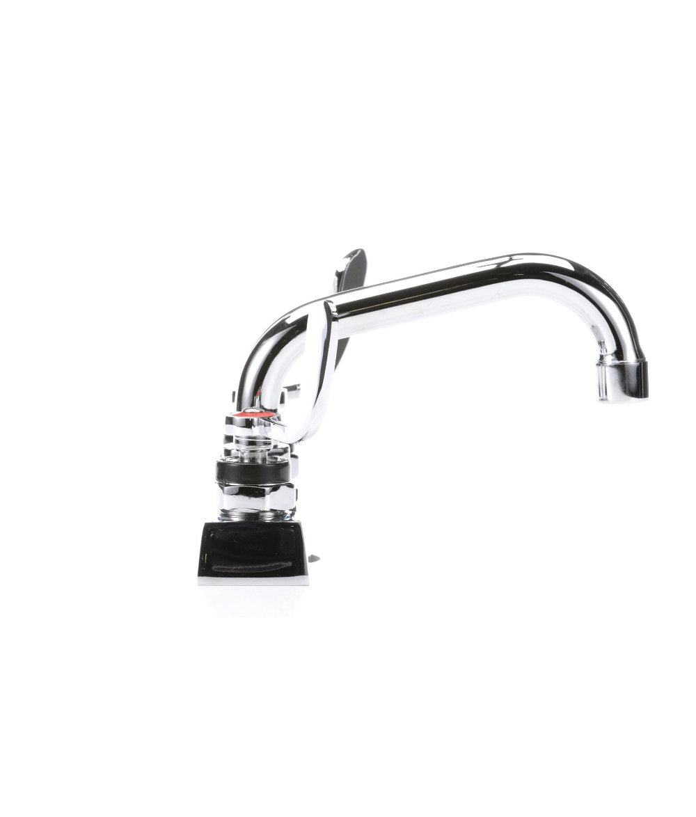 Encore 4" OC Deck Mount Faucet with 6" Swivel Spout and 4" Wrist Blade Handles