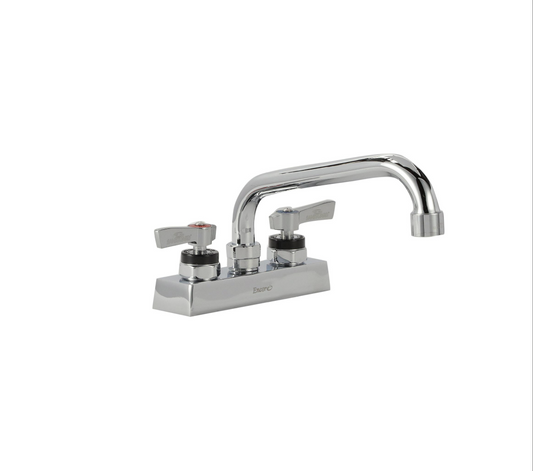 Encore 4" OC Deck Mount Faucet with 8" Swivel Spout and Lever Handles
