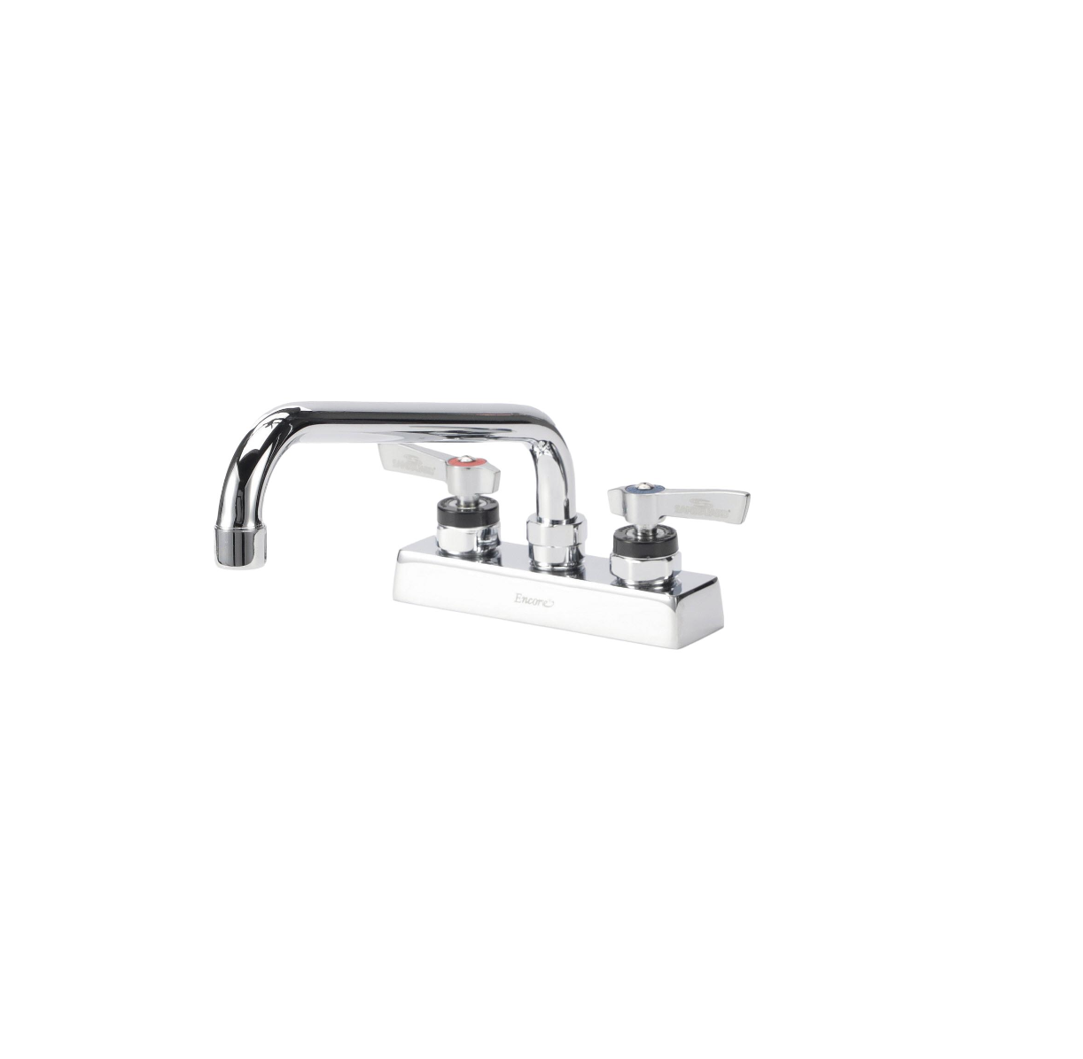 Encore 4" OC Deck Mount Faucet with 10" Swivel Spout and Lever Handles