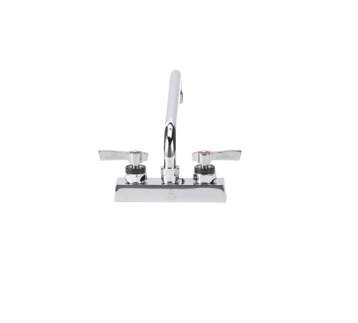 Encore 4" OC Deck Mount Faucet with 10" Swivel Spout and Lever Handles