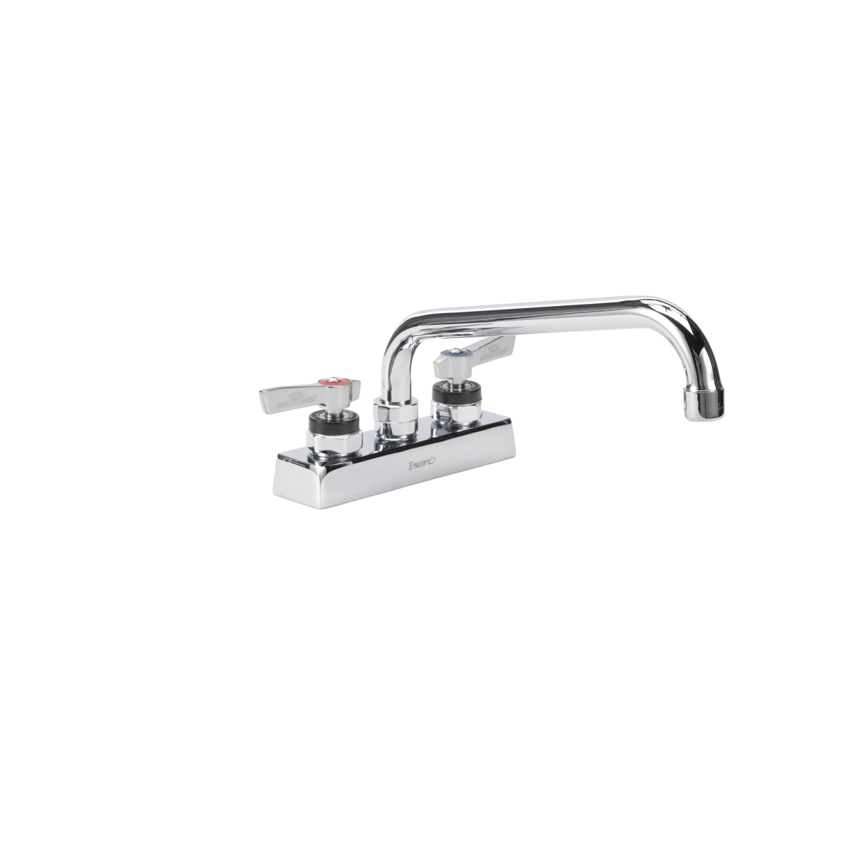 Encore 4" OC Deck Mount Faucet with 10" Swivel Spout and Lever Handles