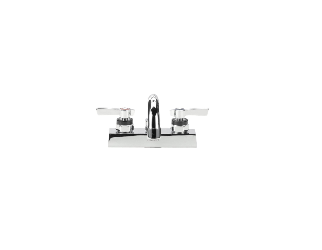 Encore 4" OC Deck Mount Faucet with 12" Swivel Spout