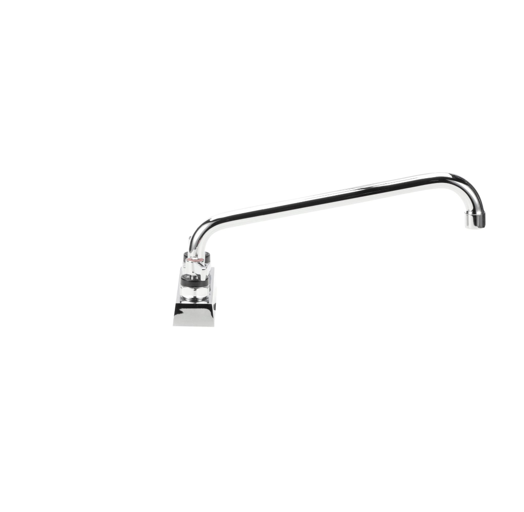 Encore 4" OC Deck Mount Faucet with 12" Swivel Spout