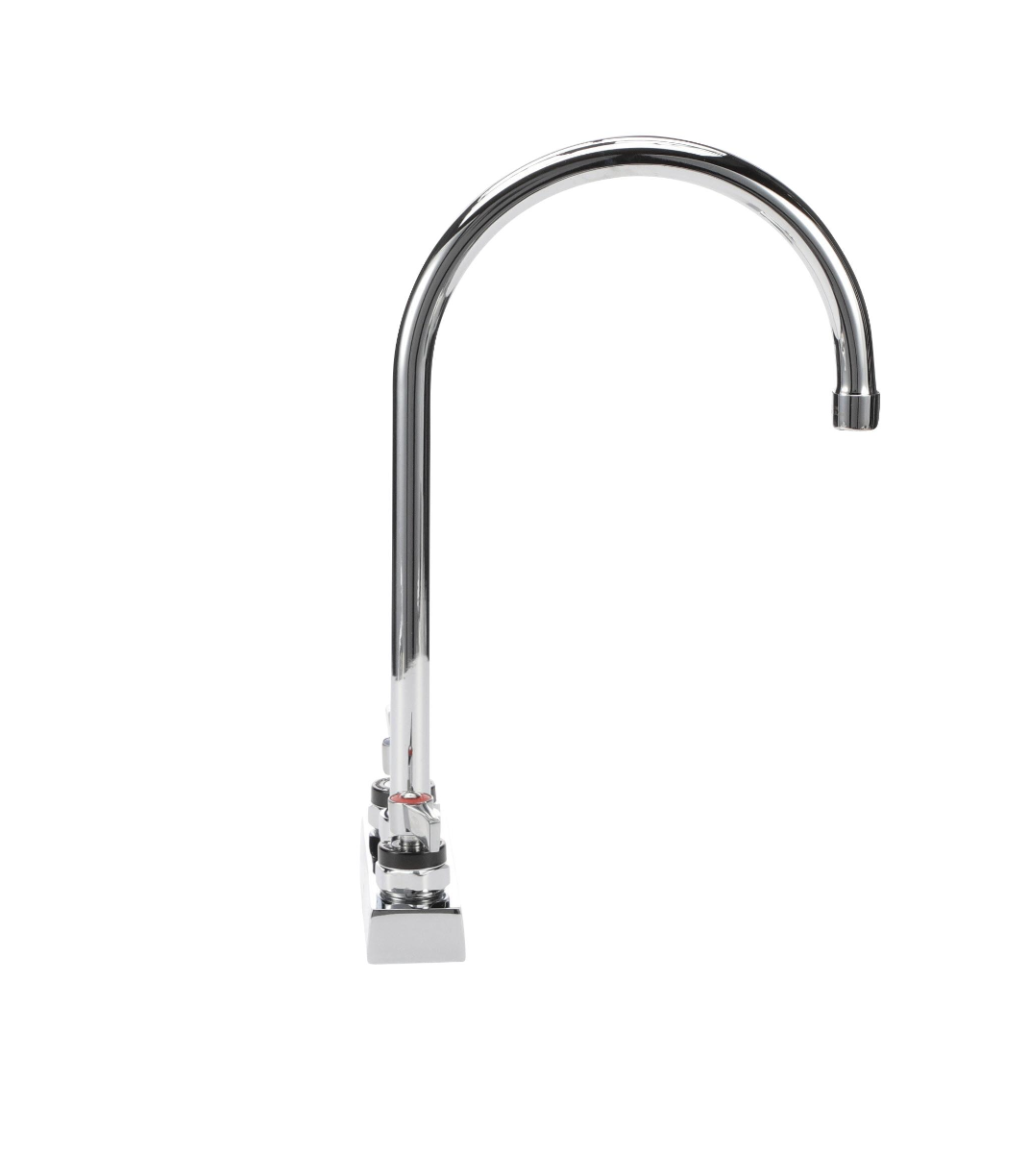 Encore 4" OC Deck Mount Faucet Ceramic Valves with 8-1/2" Swivel Gooseneck Spout