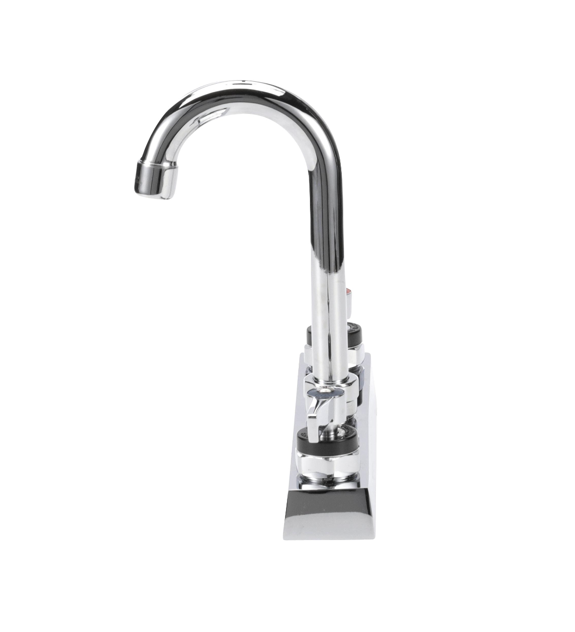 Encore 8" OC Deck Mount Faucet with 3-1/2" Swivel Gooseneck Spout