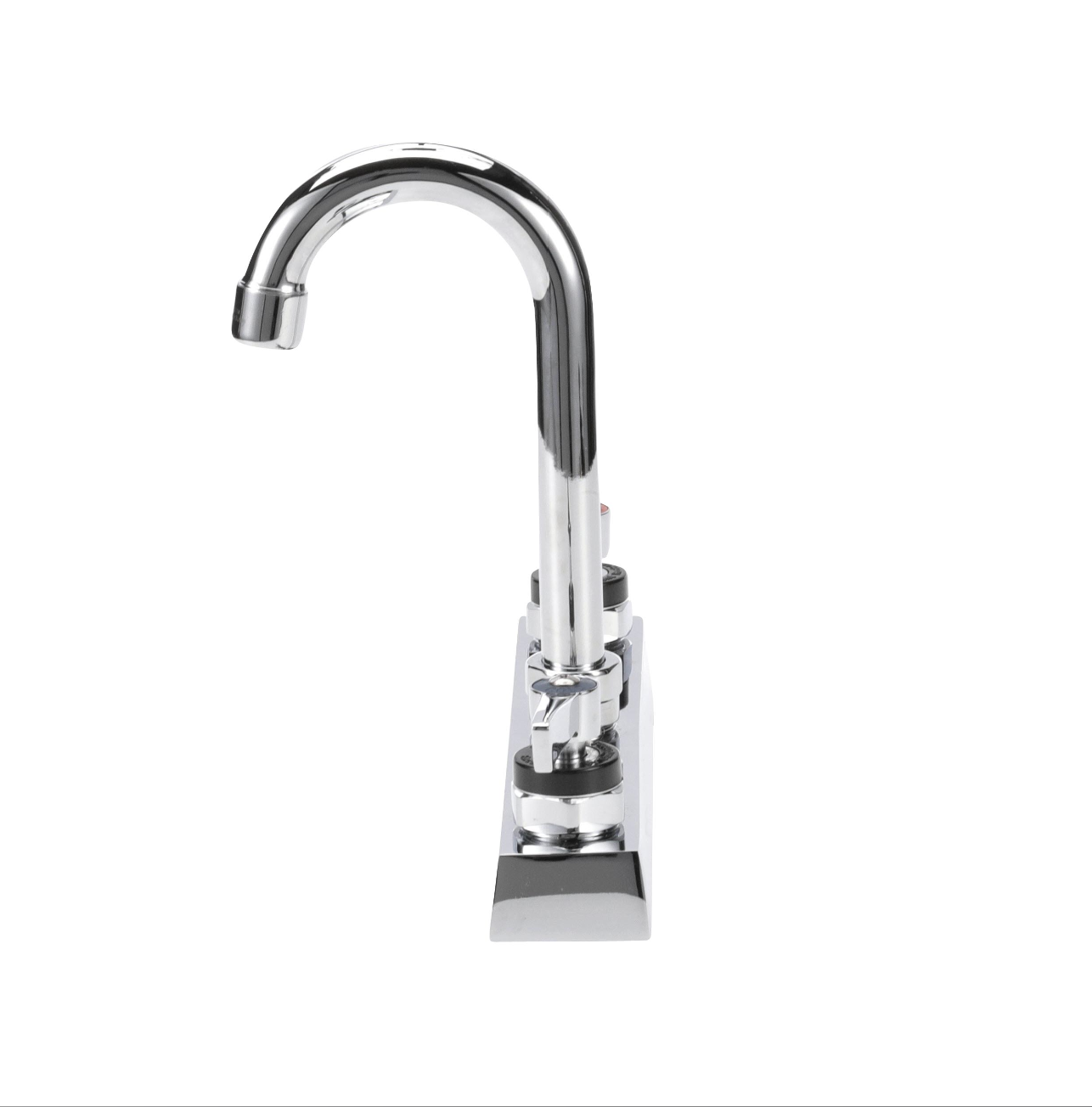 Encore 8" OC Deck Mount Faucet with 3-1/2" Swivel Gooseneck Spout