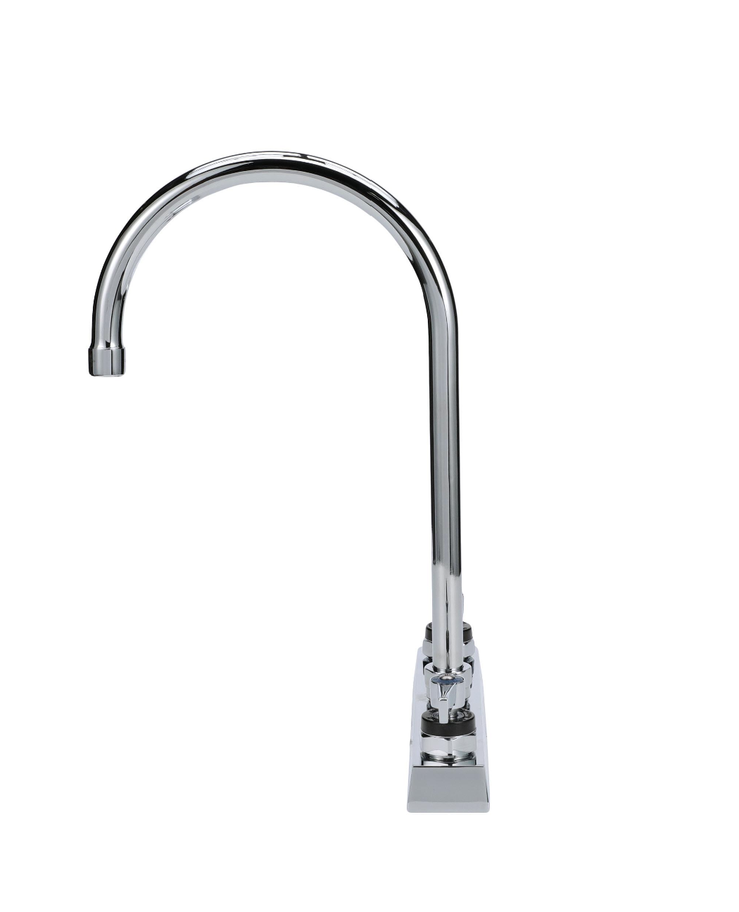 Encore 8" OC Deck Mount Faucet with 8-1/2" Swivel Gooseneck Spout