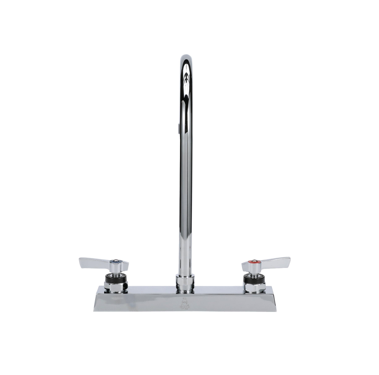 Encore 8" OC Deck Mount Faucet with 8-1/2" Swivel Gooseneck Spout