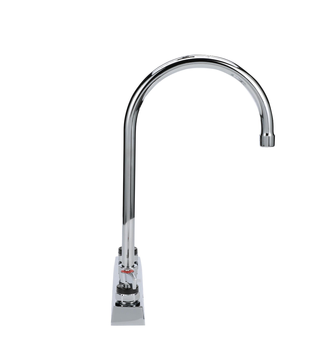 Encore 8" OC Deck Mount Faucet with 8-1/2" Swivel Gooseneck Spout