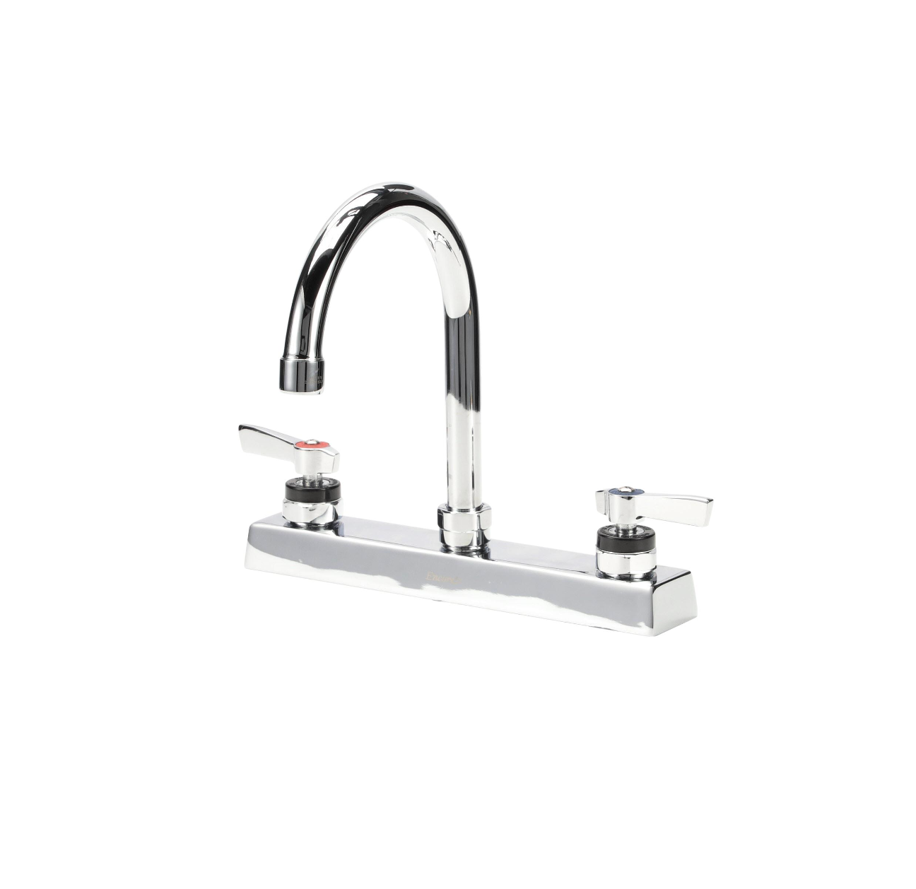 Encore 8" OC Deck Mount Faucet with 6" Swivel Gooseneck Spout