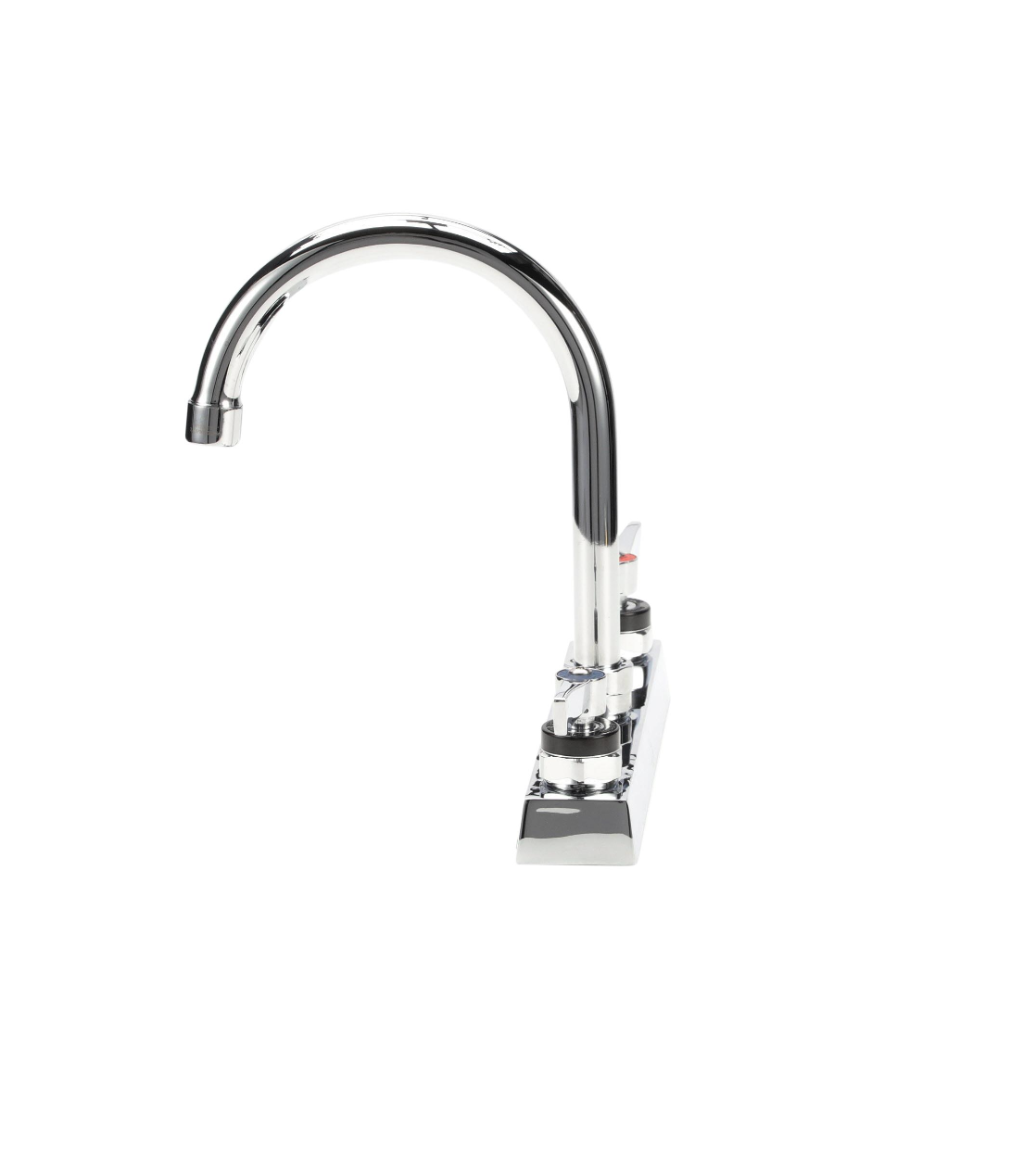 Encore 8" OC Deck Mount Faucet with 6" Swivel Gooseneck Spout