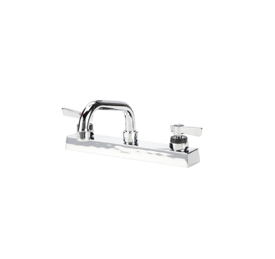 Encore 8" OC Deck Mount Faucet with 6" Swivel Spout