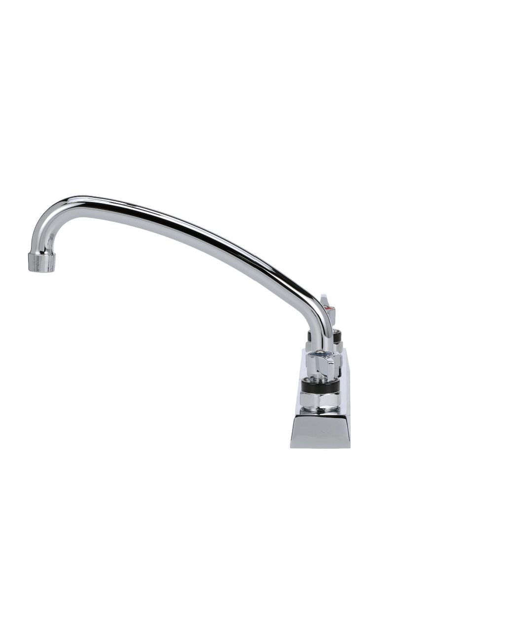 Encore 8" OC Deck Mount Faucet Ceramic Valves with 9" Swivel Spout