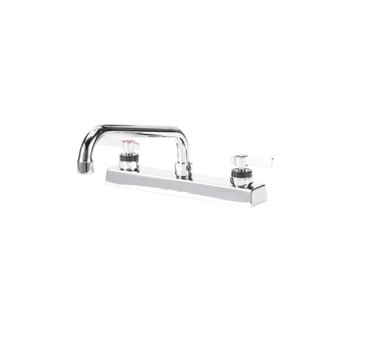 Encore 8" OC Deck Mount Faucet Ceramic Valves with 14" Swivel Spout