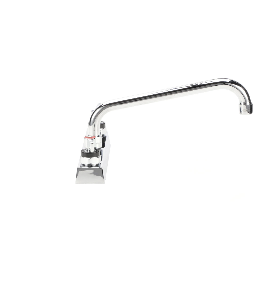Encore 8" OC Deck Mount Faucet Ceramic Valves with 14" Swivel Spout