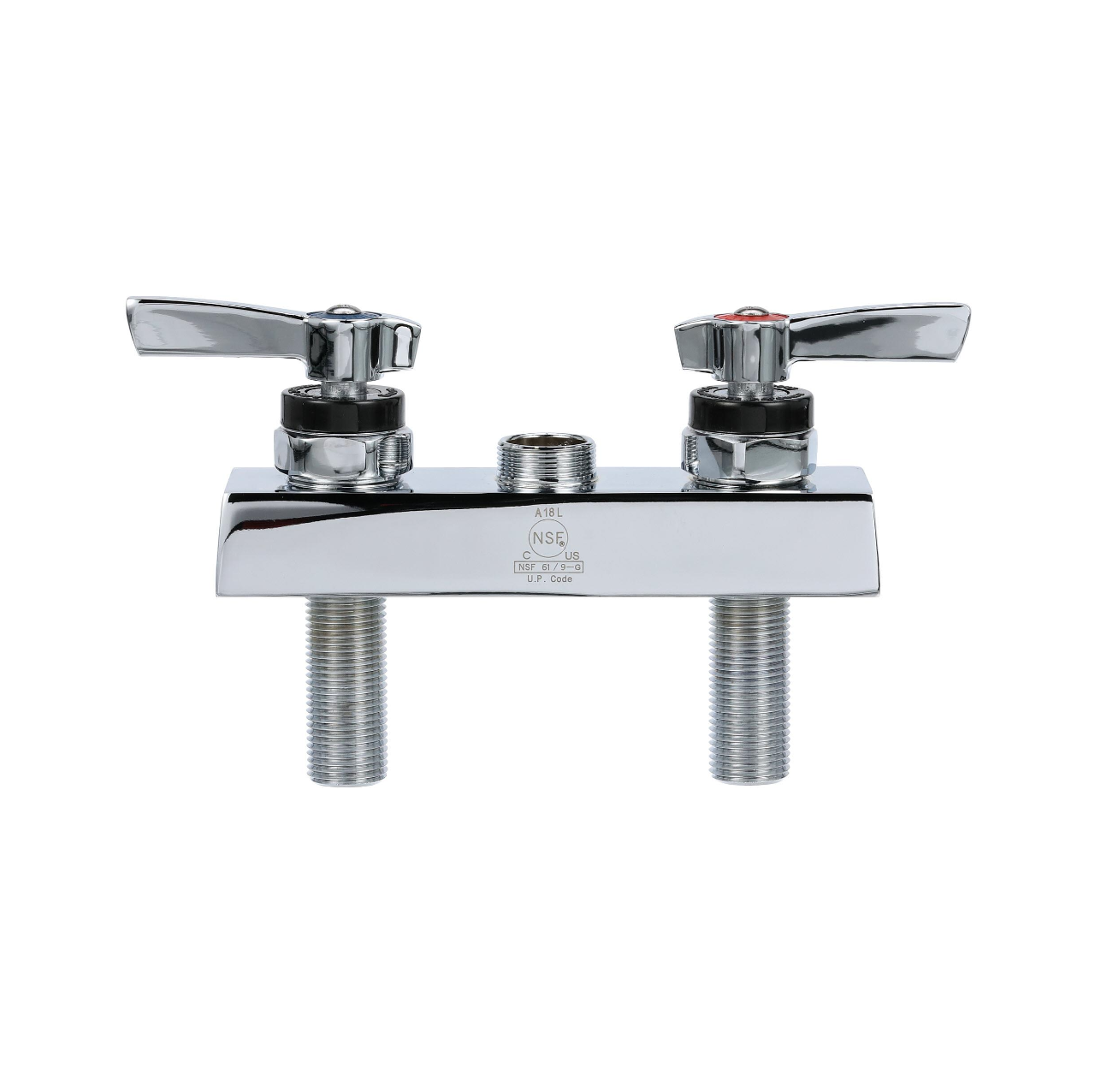 4" Encore OC Deck Mount Faucet Body Only Less Spout
