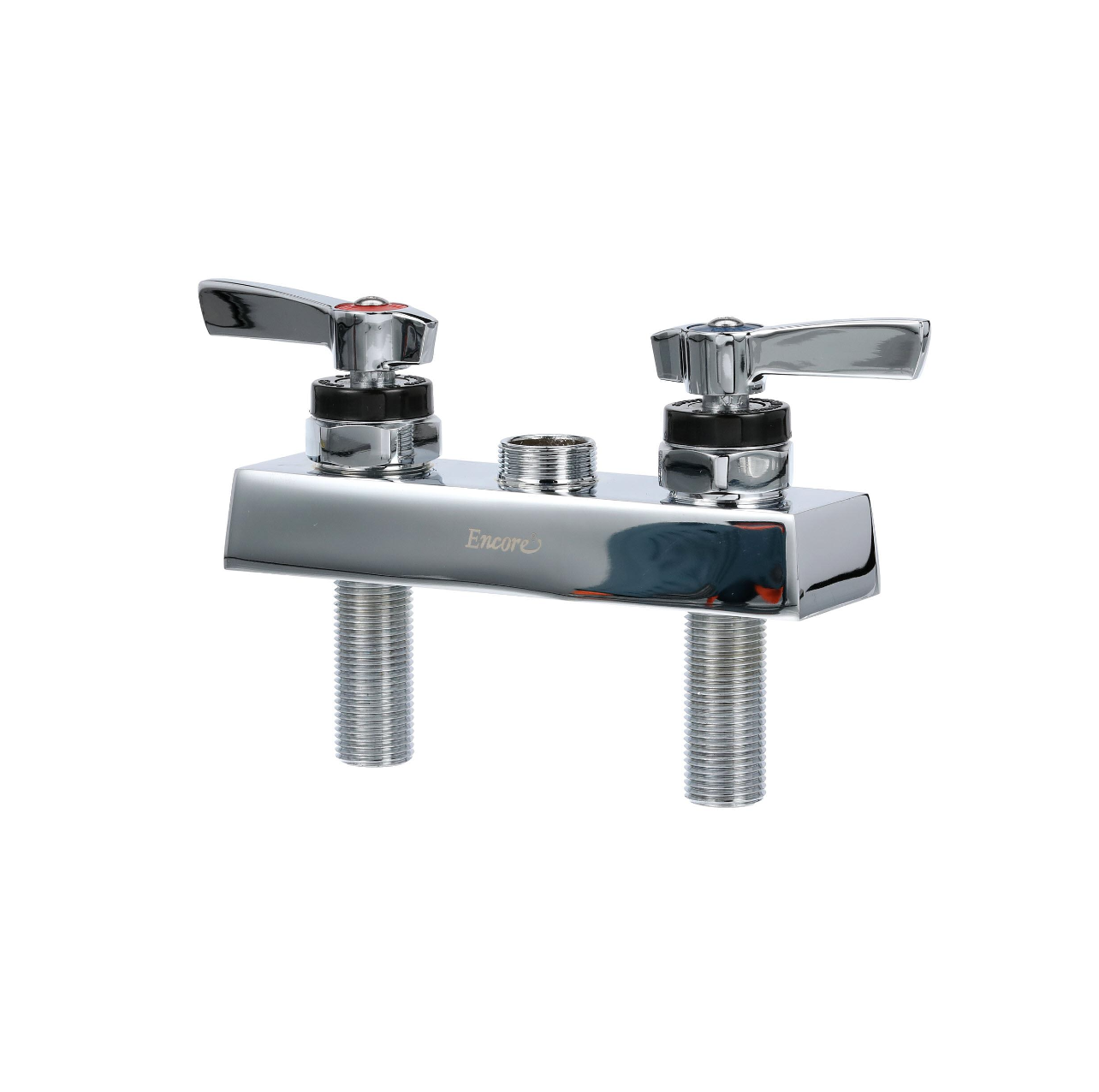 4" Encore OC Deck Mount Faucet Body Only Less Spout