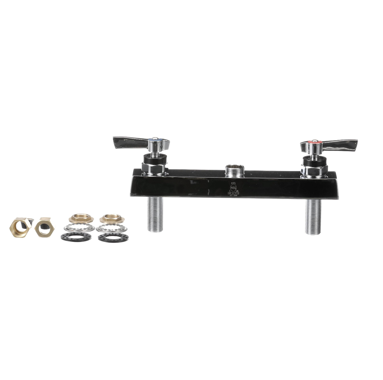 8" OC Encore Deck Mount Faucet (Body Only Ceramic Valves Less Spout)