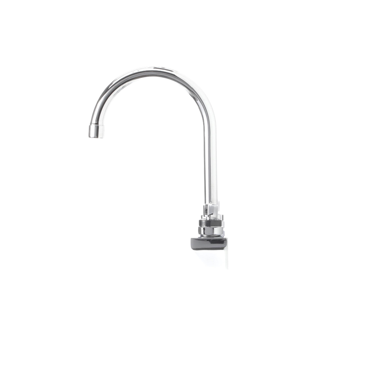 Encore® 4" OC Wall Mount Faucet with 3-1/2" Rigid Gooseneck Spout