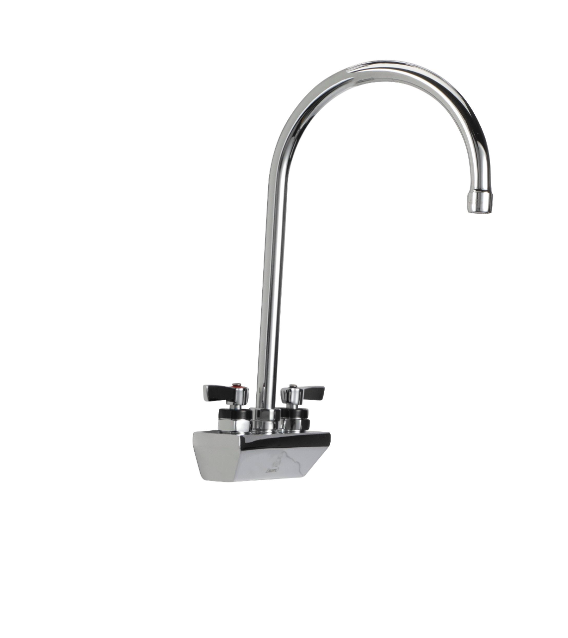 Encore® 4" OC Wall Mount Faucet with 8-1/2" Swivel Gooseneck Spout