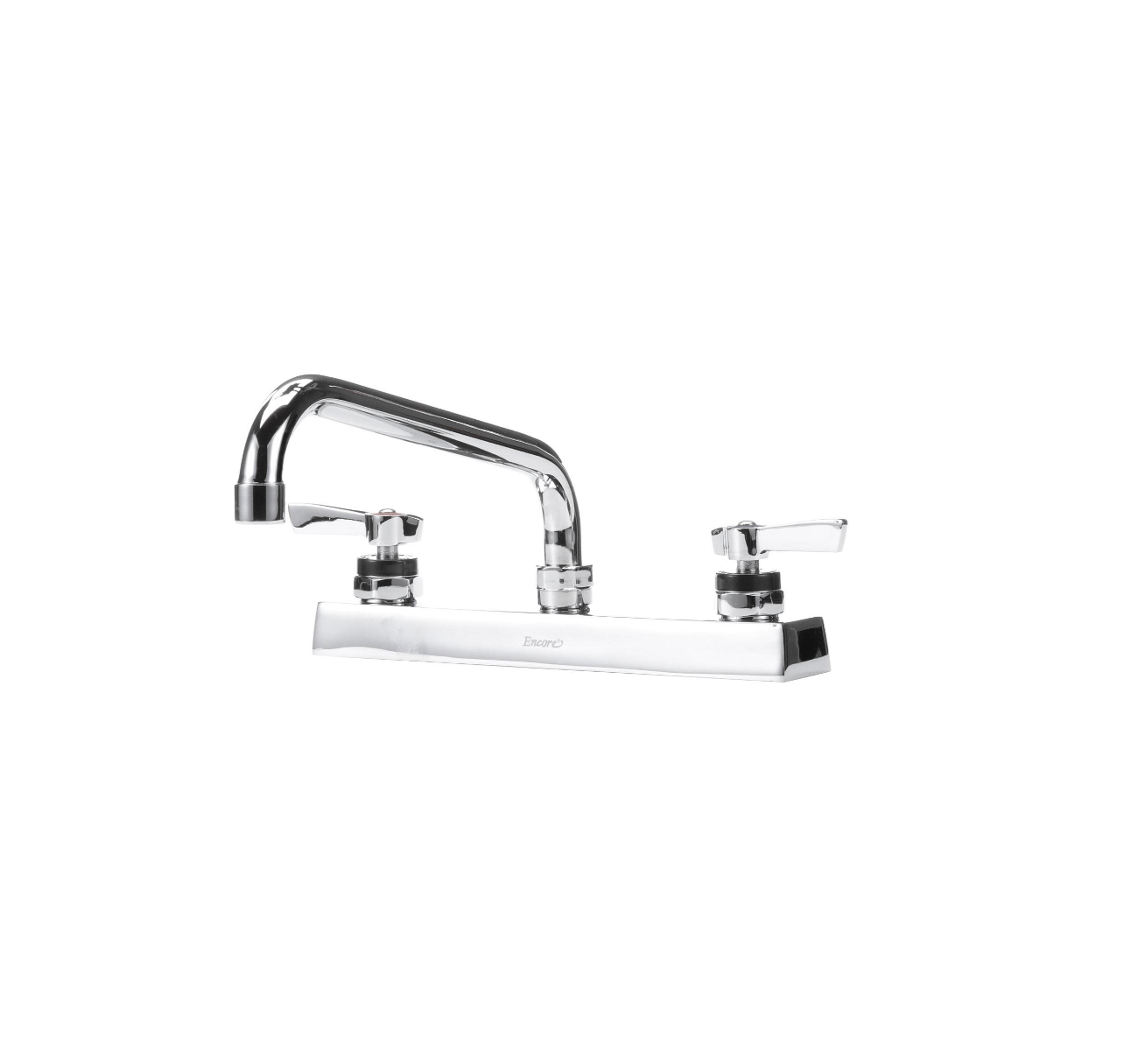 Encore® 4" OC Wall Mount Faucet with 6" Swivel Spout and Lever Handles